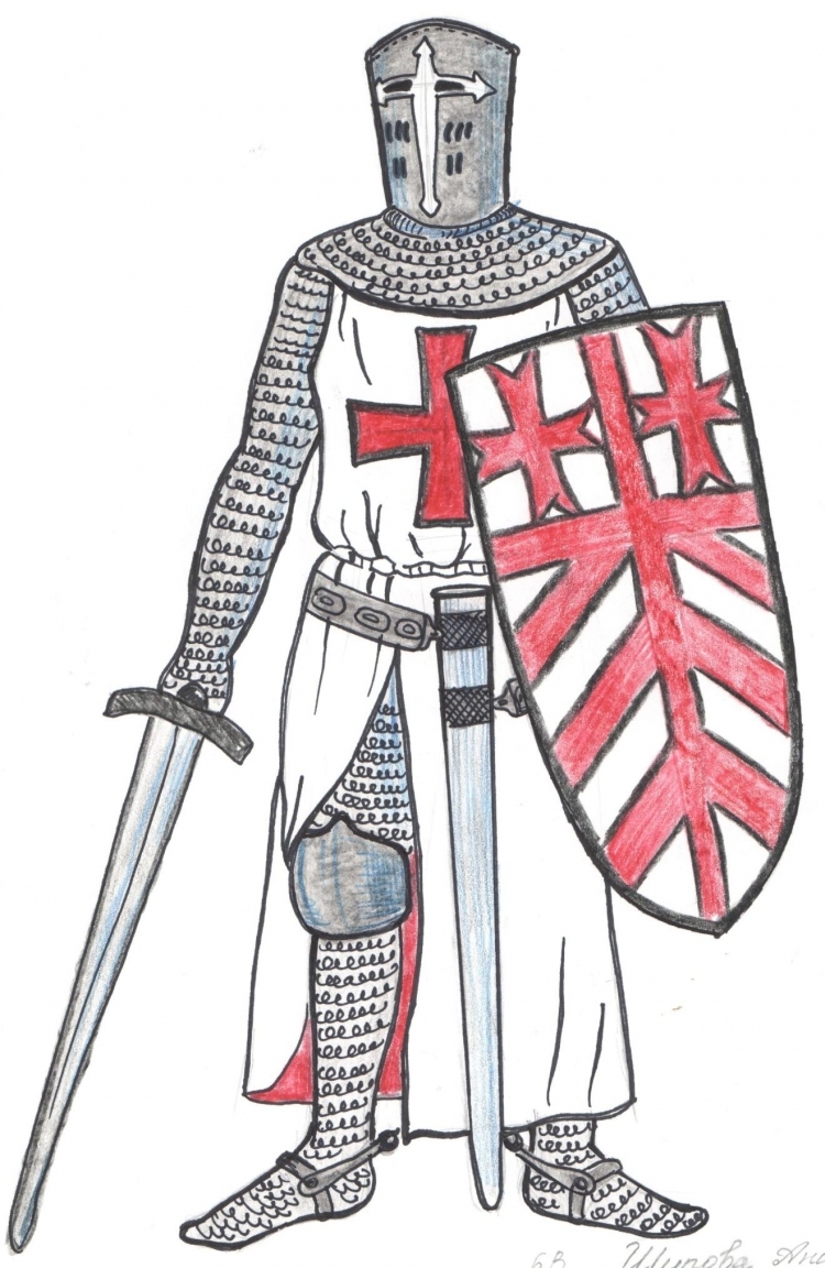 Рыцарь-Крестоносец 11-13 века