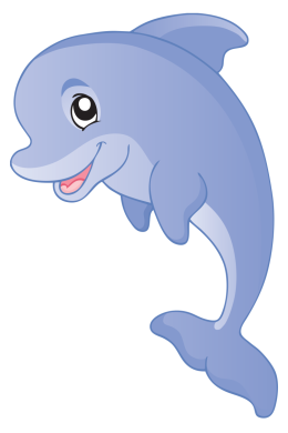 Дельфин рисунок детский