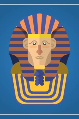 Детский рисунок фараона