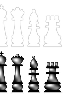 Раскраска шахматная доска