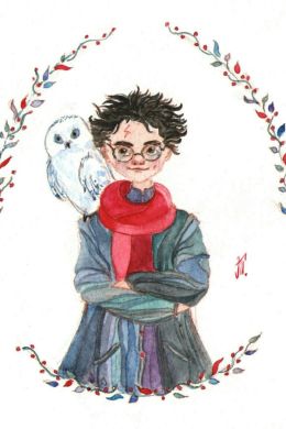 Гарри поттер детские рисунки