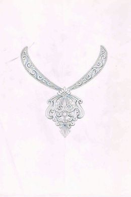 Эскиз ожерелья