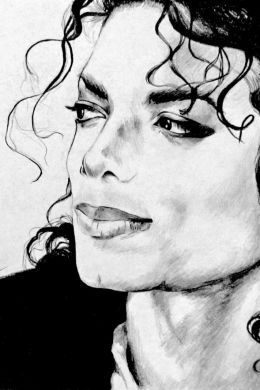 Майкл джексон рисунок карандашом