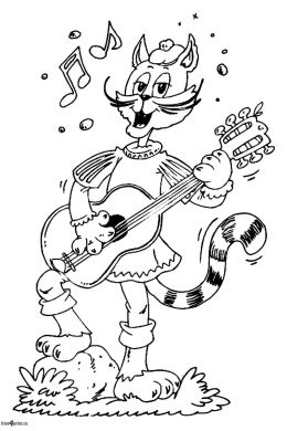 Кот леопольд рисунок карандашом