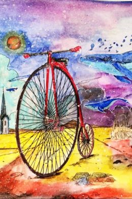 Вокруг света на велосипеде раскраска