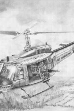 Вертолет карандашом