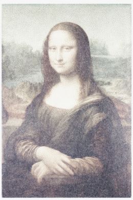 Мона лиза карандашом