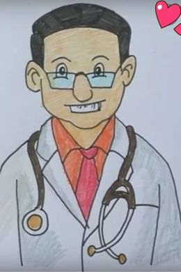 Медицинские рисунки карандашом