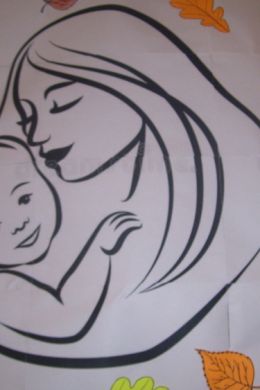 Рисунки ко дню матери для срисовки красивые