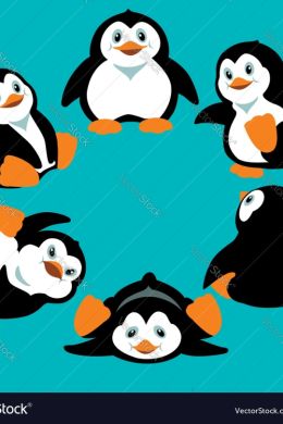 Рисунок пингвин для детей