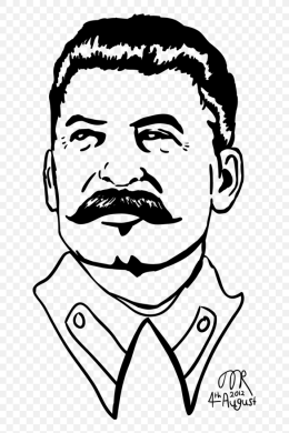 Сталин рисунок карандашом