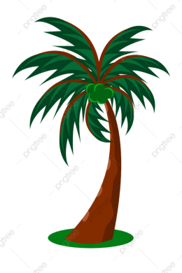 Рисунок пальма для детей