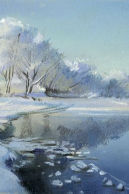Зарисовка зимнего пейзажа