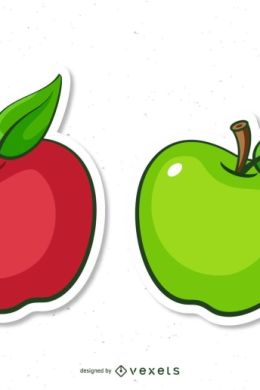 Рисунок яблоко для детей