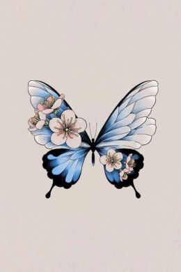 Рисунки бабочки для срисовки легкие и красивые
