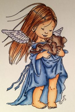 Рисунок ангел хранитель для детей