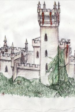 Зарисовки средневекового замка