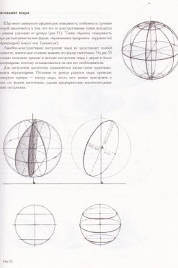 Академический рисунок шара карандашом