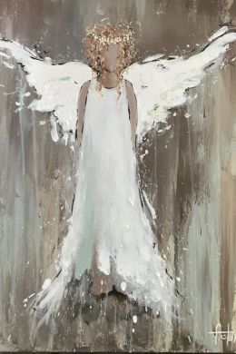 Ангелы в живописи современных художников