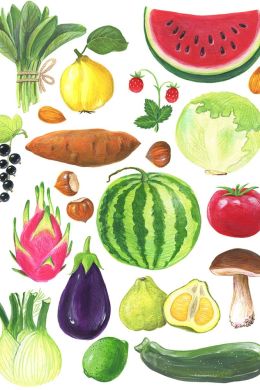 Рисунок фрукты для детей