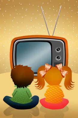 Телевизор рисунок для детей