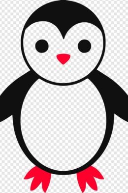 Рисунок пингвина поэтапно