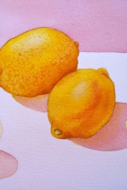 Рисунок лимон для детей