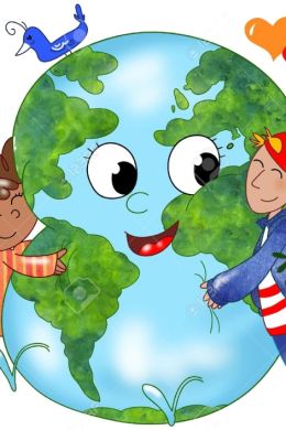 Рисунки о мире на земле для детей