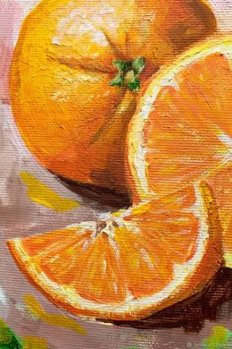 Натюрморт апельсин рисунок