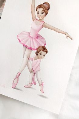 Рисунок балет для детей