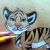 Легкие рисунки тигренка