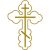 Православный крест трафарет