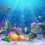Подводное царство рисунок для детей
