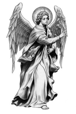Эскиз ангел