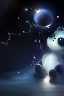 Панда детский рисунок