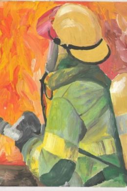 Детские рисунки по пожарной безопасности