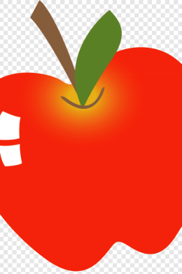 Яблоко детский рисунок