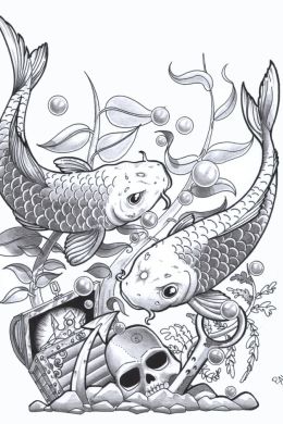 Рисунки для срисовки рыбы