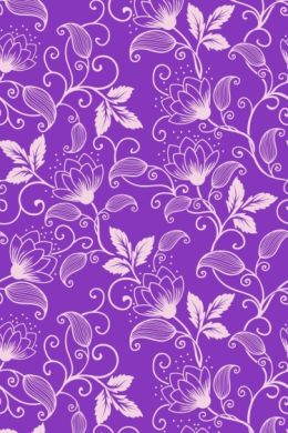 Фиолетовый фон с узорами