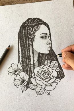 Срисовки карандашом легкие и красивые