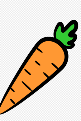 Морковь рисунок карандашом