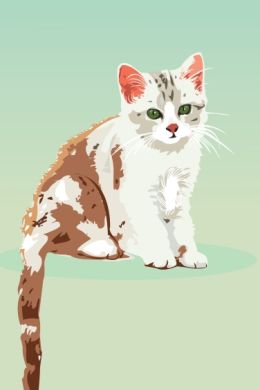 Портрет котика
