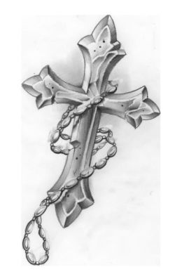 Армянский крест эскиз