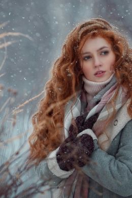 Портрет зима
