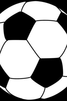 Футбольный мяч для срисовки