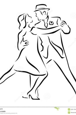 Танцы рисунок карандашом