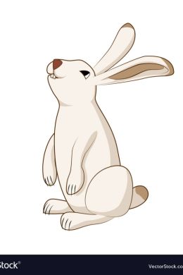 Рисунок кролик для детей