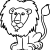 Рисунок лев для детей