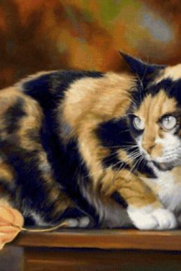 Живопись картины коты
