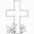 Крест рисунок православный карандашом